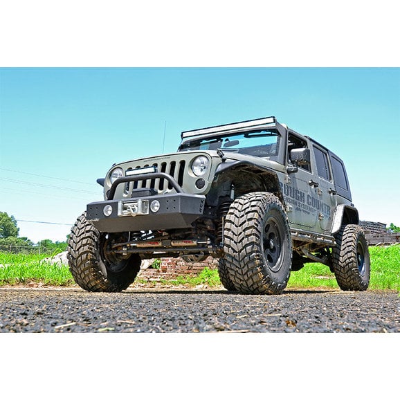 Load image into Gallery viewer, Rough Country 50in LED Light Bar Kit with Windshield Mounts for 07-18 Jeep Wrangler JK
