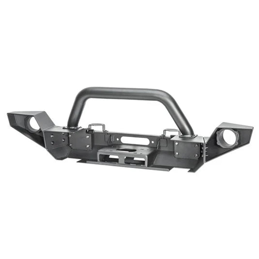 Quadratec Modular Winch Ready Front Bumper for 07-18 Jeep Wrangler JK