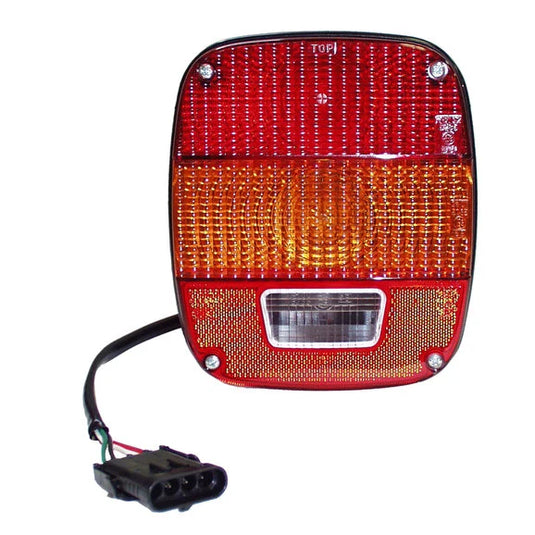 Crown Automotive J5764204 European Tail Light for 87-95 Jeep Wrangler YJ (export model)