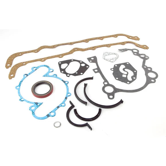 OMIX 17442.07 Lower Engine Gasket Set for 75-81 Jeep Vehicles with 5.0L 304c.i. 8 Cylinder Engine & 75-91 5.9L 360c.i. 8 Cylinder Engine