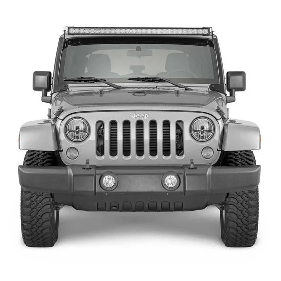 Load image into Gallery viewer, Quadratec J5 Light Bar with Fasttrack Mounting System &amp; 3&quot; Cube Lights for 07-18 Jeep Wrangler JK
