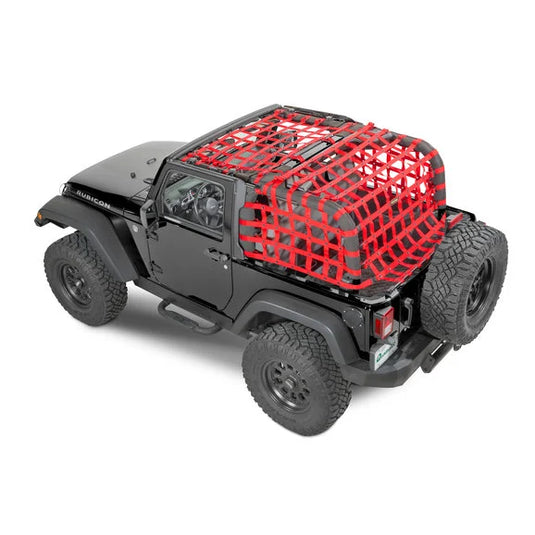 Dirtydog 4X4 Front Netting for 07-18 Jeep Wrangler JK