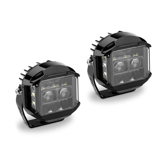 Quadratec STEALTH LED Auxillary Radius Cube Lights