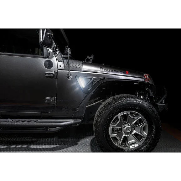 Load image into Gallery viewer, Oracle Lighting 5873-504 Sidetrack Fender LED Lighting System for 07-18 Jeep Wrangler JK
