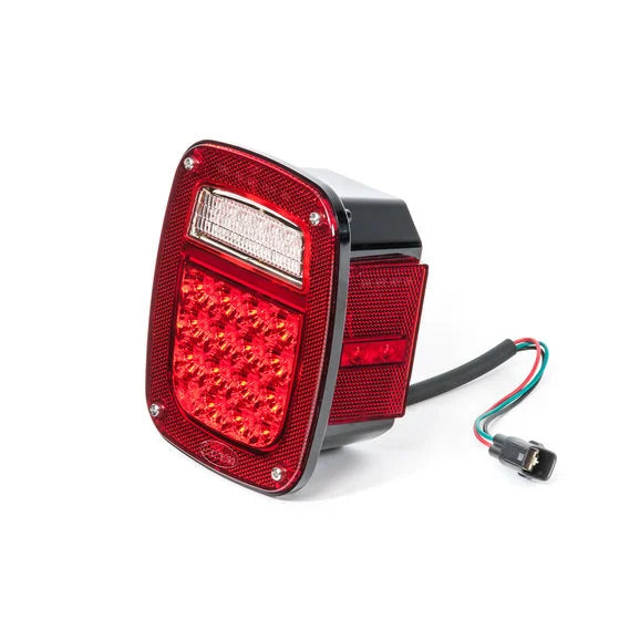 Load image into Gallery viewer, Quadratec Gen II LED Headlights &amp; LED Tail Light Kit for 97-06 Jeep Wrangler TJ
