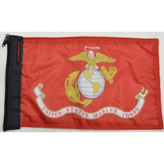 Forever Wave 12" x 18" Military Flags