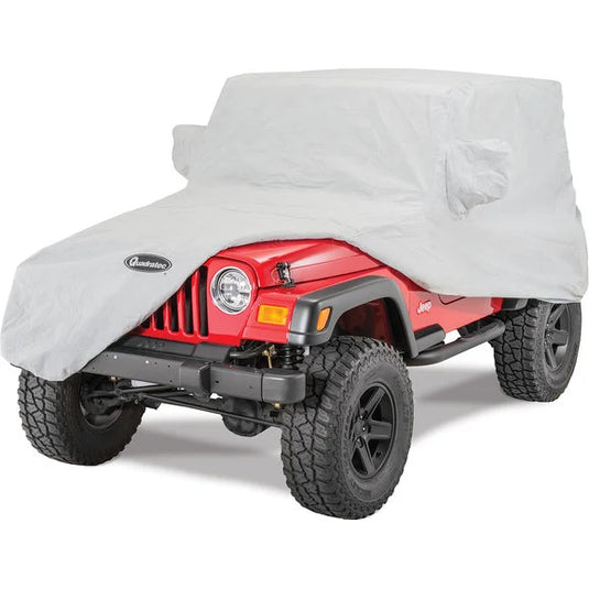 Quadratec Softbond 3-Layer Car Cover for 76-06 Jeep CJ-7, Wrangler YJ & TJ