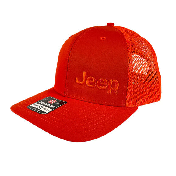 Load image into Gallery viewer, Jeep Merchandise Jeep Text TONAL Trucker Hat
