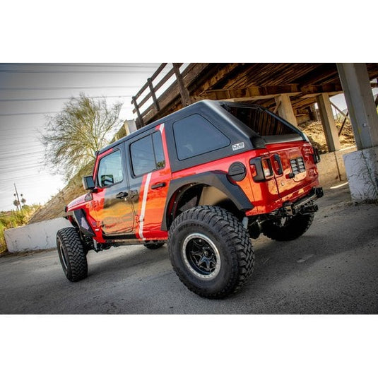 DV8 Offroad HTJLFB-B Ranger Fastback Hardtop for 18-24 Jeep Wrangler JL Unlimited