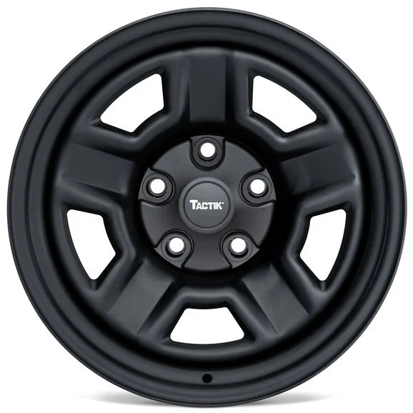 Load image into Gallery viewer, TACTIK 5 Spoke Classic Wheel in 17x9 with 5.25in Backspace for 07-24 Jeep Wrangler JL, JK and Gladiator JT
