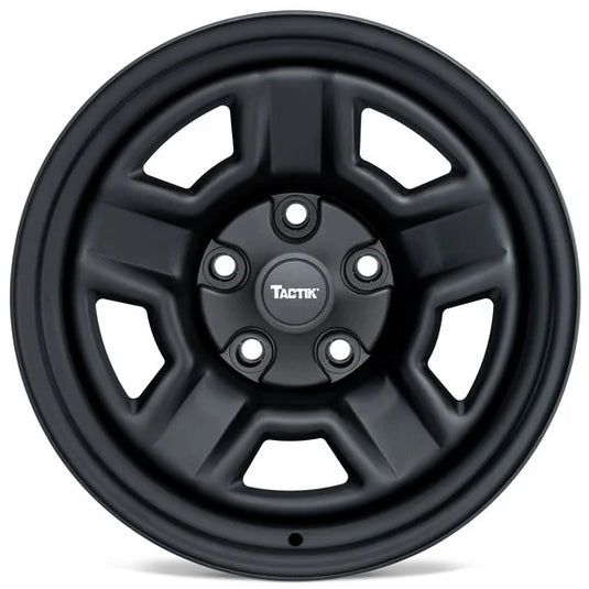 TACTIK 5 Spoke Classic Wheel in 17x9 with 5.25in Backspace for 07-24 Jeep Wrangler JL, JK and Gladiator JT