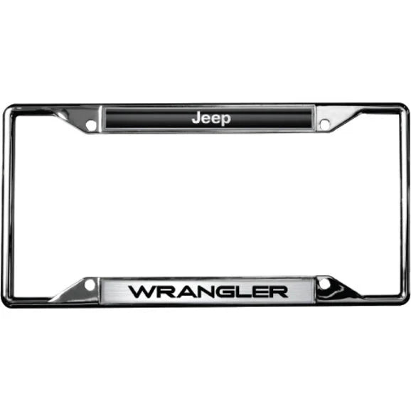 Eurosport Daytona 6423DL Jeep WRANGLER Chrome License Plate Frame