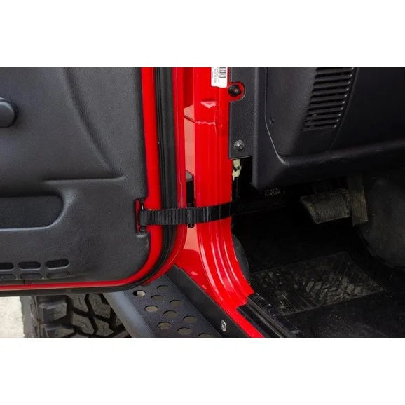 Kentrol 70732 Door Restraint Strap for 1976-2006 CJ, YJ, TJ Wrangler, and Unlimited