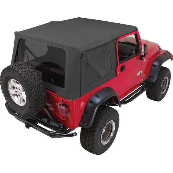 Load image into Gallery viewer, Rampage Products Complete Soft Top Kit with Tinted Windows for 97-06 Jeep Wrangler TJ with Full Steel Doors
