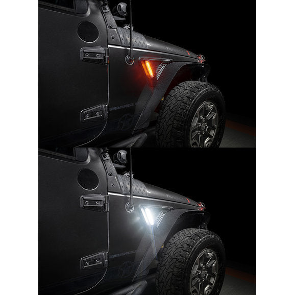 Load image into Gallery viewer, Oracle Lighting 5873-504 Sidetrack Fender LED Lighting System for 07-18 Jeep Wrangler JK
