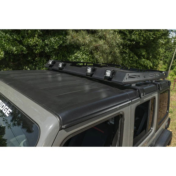 Load image into Gallery viewer, Rugged Ridge 11703.04 Roof Rack with Basket for 18-24 Jeep Wrangler JL Unlimited
