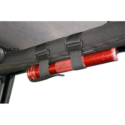 Rugged Ridge 11205.20 Sport Bar Flash Light Holder in Black for 07-23 Jeep Wrangler JL & JK