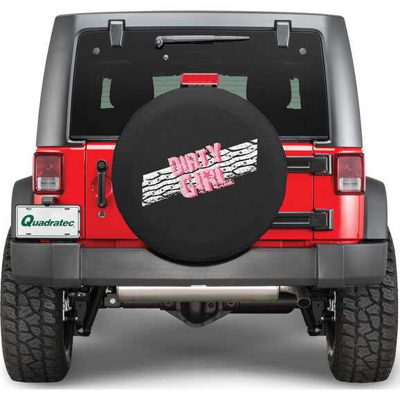 Load image into Gallery viewer, Quadratec Dirty Girl Tread Tire Cover
