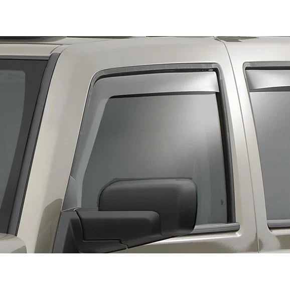 WeatherTech 70414 Front Side Window Deflector Set in Light Smoke for 06-10 Jeep Commander XK