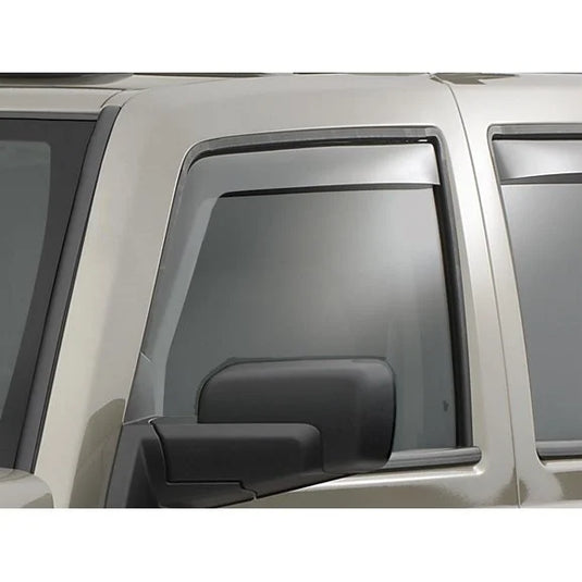 WeatherTech 70414 Front Side Window Deflector Set in Light Smoke for 06-10 Jeep Commander XK