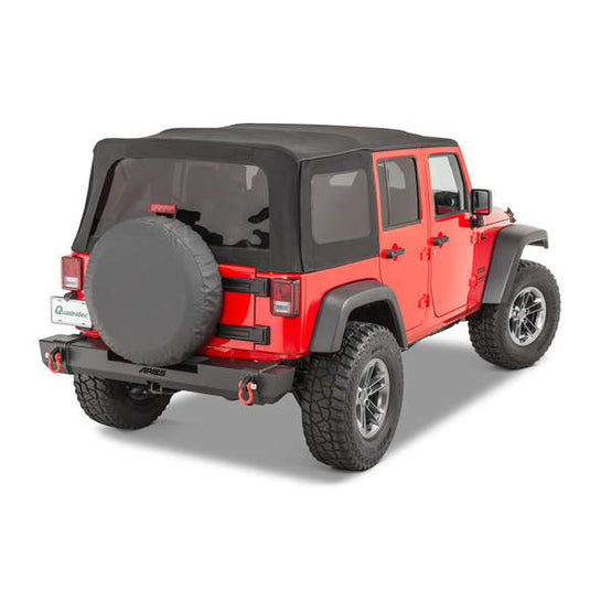 Aries 2157000 TrailCrusher Rear Bumper for 07-18 Jeep Wrangler JK