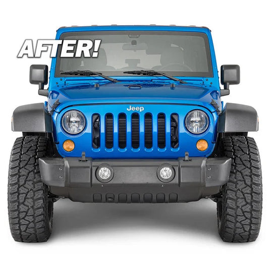 Mopar 77072341AB High Top Fender Flares for 07-18 Jeep Wrangler JK