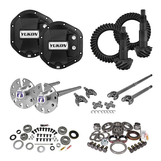 Yukon Gear & Axle Ring and Pinon Gear Kits for 07-18 Jeep Wrangler JK Rubicon with Dana 44 Axles