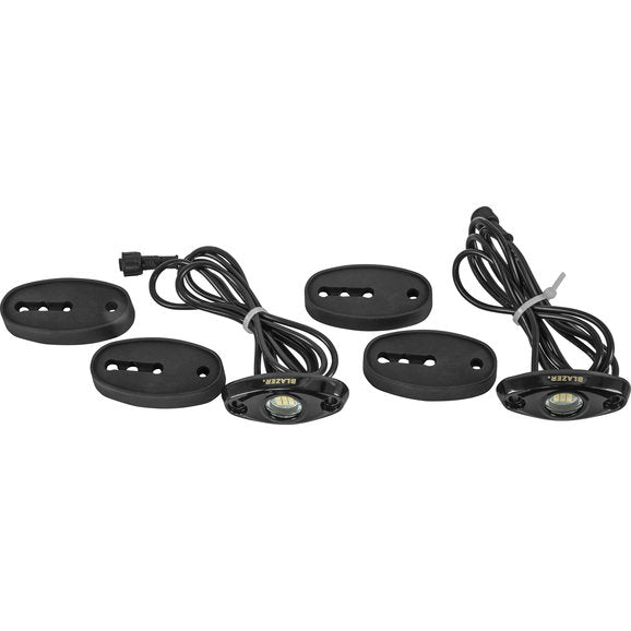 Load image into Gallery viewer, Blazer International CWL515 LED White Rock Lights- 4 Pack
