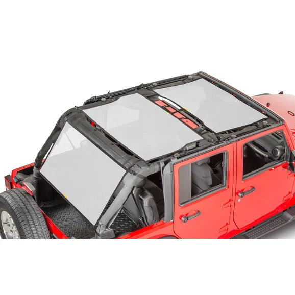 Load image into Gallery viewer, Dirtydog 4X4 Front, Rear &amp; Cargo Sun Screen for 07-18 Jeep Wrangler Unlimited JK 4 Door
