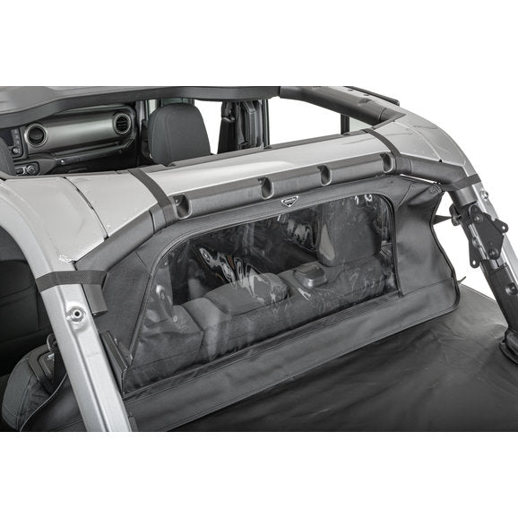 Load image into Gallery viewer, MasterTop Wind Stopper &amp; Tonneau Cover Combo Kit for 18-24 Jeep Wrangler JL Unlimited
