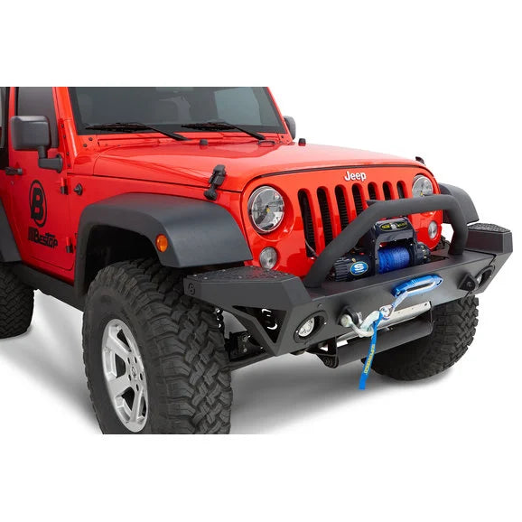 Load image into Gallery viewer, Bestop 44948-00 Highrock 4x4 Modular Skid Plate for Modular Front Bumper for 07-18 Jeep Wrangler JK
