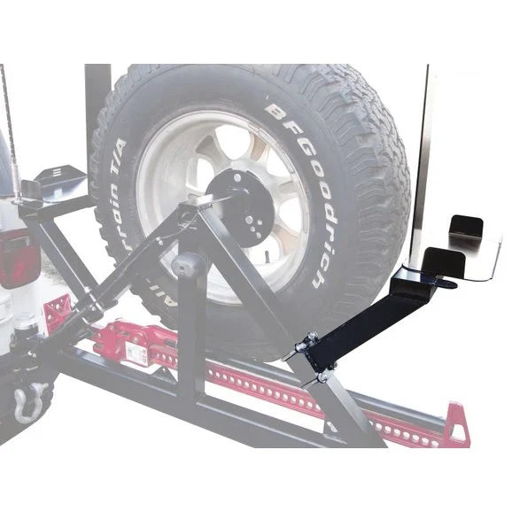 Load image into Gallery viewer, Rock Hard 4X4 Gerry Can Mount for Rear Bumper Tire Carrier
