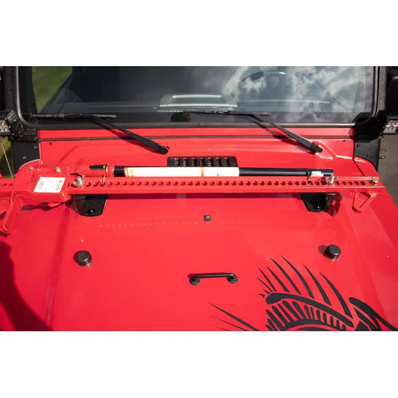 Load image into Gallery viewer, Fishbone Offroad FB21313 Hi-Lift Jack Hood Mount for 97-06 Jeep Wrangler TJ
