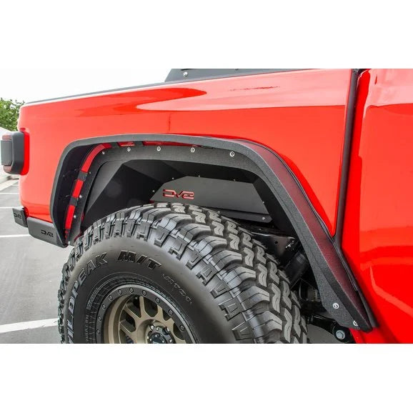 Load image into Gallery viewer, DV8 Offroad INFEND-04RB Rear Inner Aluminum Fenders for 20-24 Jeep Gladiator JT
