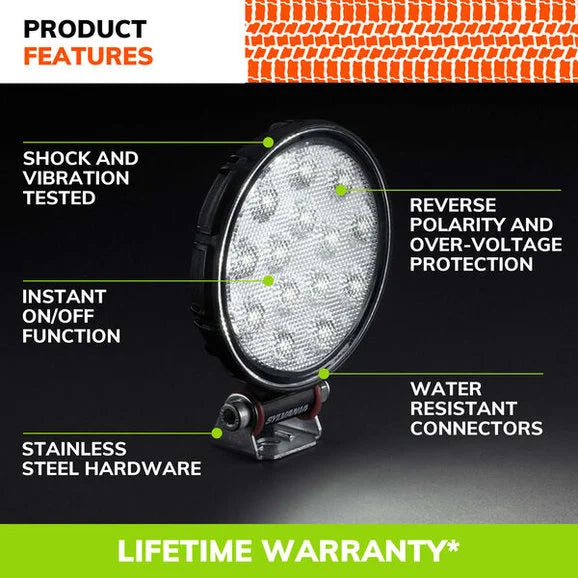 Load image into Gallery viewer, Sylvania RGRND4INFL1.BX Rugged 4 Inch LED Pod Round- Flood Light
