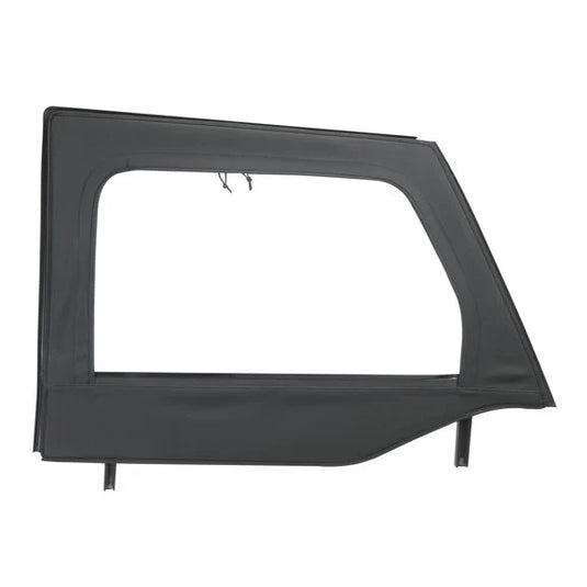 Mopar 82212132 Front Upper Doors in Black for 07-18 Jeep Wrangler and Wrangler Unlimited