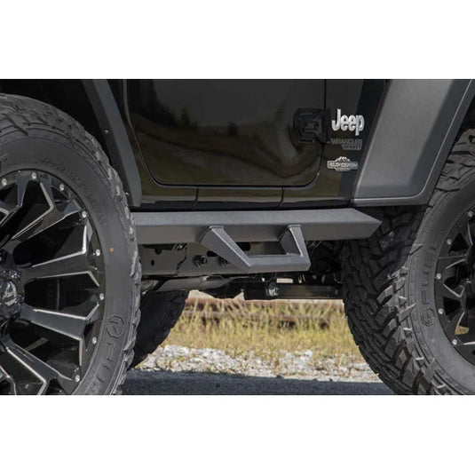 Rough Country 90761 Contoured Drop Steps for 18-24 Jeep Wrangler JL