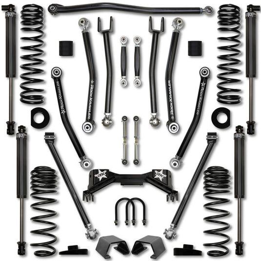 Rock Krawler 3in Pro-X No Limits System for 20-24 Jeep Gladiator JT Rubicon