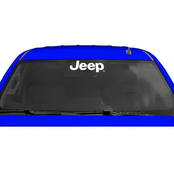 Chroma Graphics 3762 Xpression Jeep Logo Windshield Decal