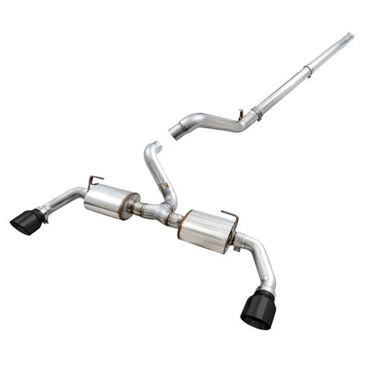 AWE Exhaust Tread Edition Axle Back Exhaust System for 18-22 Jeep Wrangler JL with 3.6L or 2.0L Engine