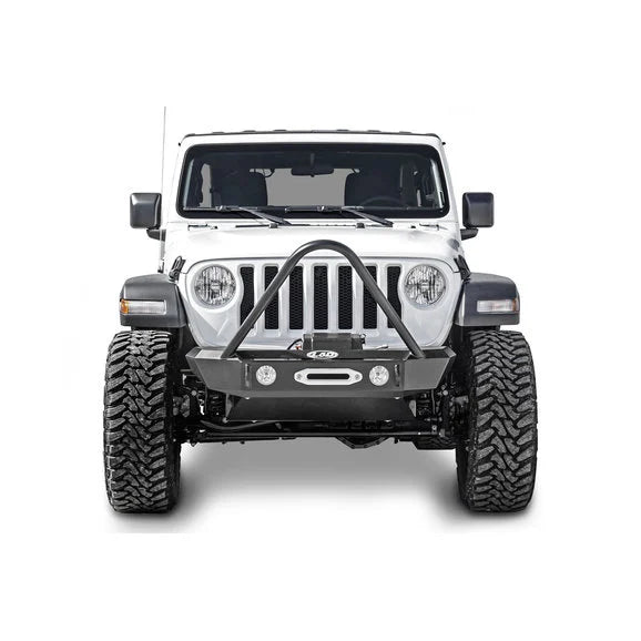 Load image into Gallery viewer, LoD Offroad Signature Series Shorty Front Bumper with Stinger and D-Ring Tabs for 18-24 Jeep Wrangler JL &amp; Gladiator JT
