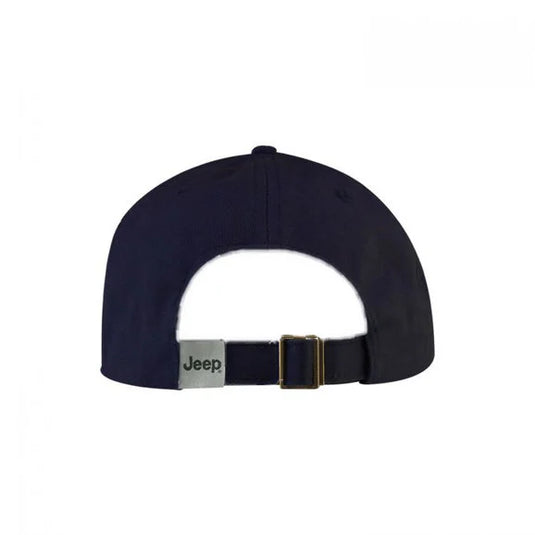 Jeep Merchandise Jeep Metal Star Logo Cap in Navy