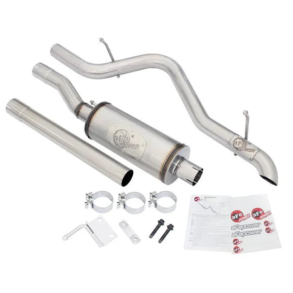 Load image into Gallery viewer, aFe Power 49-48055 Mach Force XP Hi-Tuck 2.5&quot; Cat-Back Exhaust for 07-18 Jeep Wrangler JK
