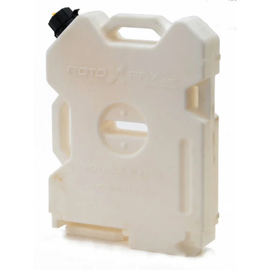 RotopaX RX-2W 2 Gallon Translucent Interlocking Water Can