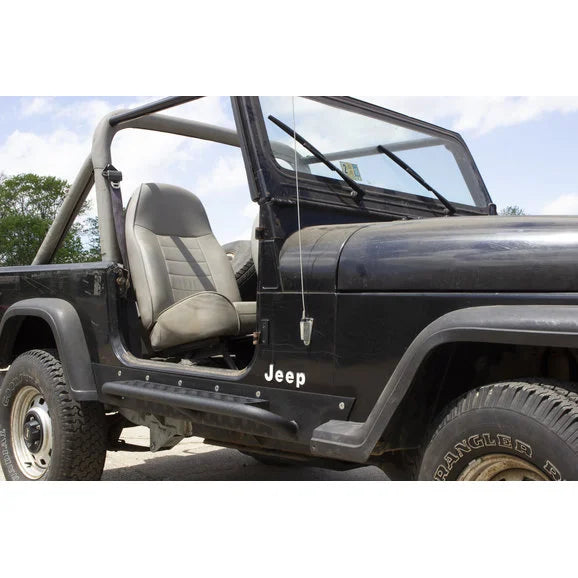 Load image into Gallery viewer, Fishbone Offroad FB23115 Rock Sliders with Tube Steps for 87-95 Jeep Wrangler YJ
