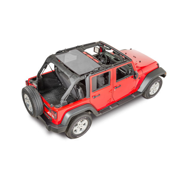 Load image into Gallery viewer, Dirtydog 4X4 Rear Sun Screen for 07-18 Jeep Wrangler Unlimited JK 4 Door
