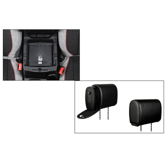 Load image into Gallery viewer, Tuffy Security Console Insert with Headrest Safe Slide for 18-24 Jeep Wrangler JL &amp; Gladiator JT
