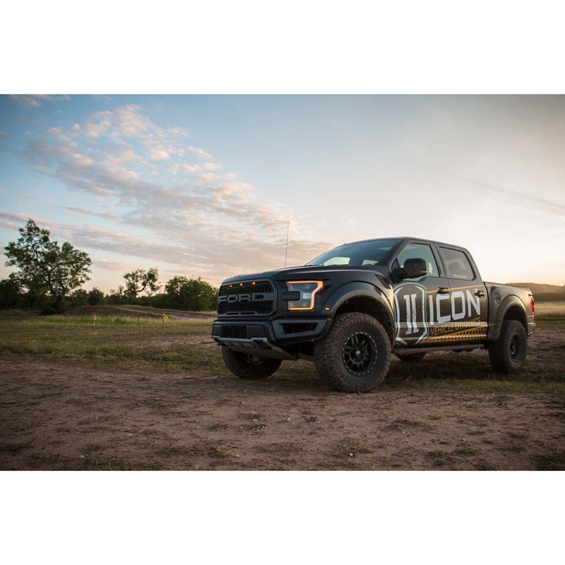 Load image into Gallery viewer, ICON 17-UP Raptor Front 3.0 VS Remote Reservoir CDCV Coilover Shock Kit
