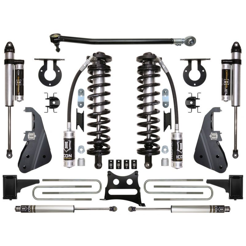 Load image into Gallery viewer, ICON 17+ Ford F250/F350 4 - 5.5&quot; Coilover Conversion System
