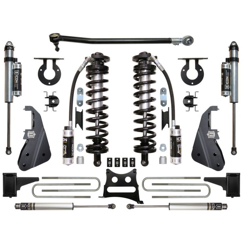 Load image into Gallery viewer, ICON 17+ Ford F250/F350 4 - 5.5&quot; Coilover Conversion System
